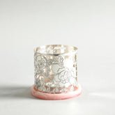 Rose T-Light Candle Holder With Resin Base